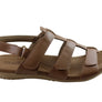 Usaflex Lani Womens Comfort Cushioned Leather Sandals Made In Brazil