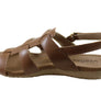 Usaflex Lani Womens Comfort Cushioned Leather Sandals Made In Brazil