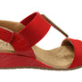 Malu Supercomfort Bonita Womens Comfort Wedge Sandals Made In Brazil