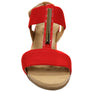 Malu Supercomfort Bonita Womens Comfort Wedge Sandals Made In Brazil
