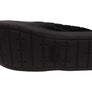 Dearfoams Womens Darcy Microfiber Velour Clog Wide Width Slippers
