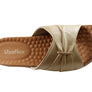 Usaflex Lucie Womens Comfort Leather Slides Sandals Made In Brazil