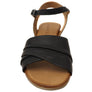Orizonte Karriner Womens European Leather Low Heel Sandals
