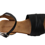 Orizonte Karriner Womens European Leather Low Heel Sandals