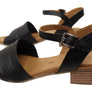 Orizonte Karriner Womens European Leather Low Heel Sandals