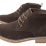 Natural Comfort Boris Mens Leather Suede Comfortable Lace Up Boots