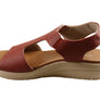 Usaflex Picton Womens Comfortable Leather Sandals Made In Brazil