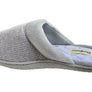 Dearfoams Womens Samantha Chenille Closed Toe Scuff Slippers