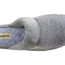 Dearfoams Womens Samantha Chenille Closed Toe Scuff Slippers