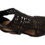 Orizonte Cairns Womens European Leather Mid Heel Comfortable Sandals