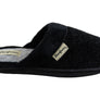 Dearfoams Womens Samantha Chenille Closed Toe Scuff Slippers