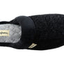 Dearfoams Womens Samantha Chenille Closed Toe Scuff Slippers