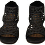 Orizonte Cairns Womens European Leather Mid Heel Comfortable Sandals