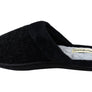 Dearfoams Womens Samantha Chenille Closed Toe Scuff Slippers