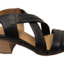Orizonte Auckland Womens European Leather Mid Heel Comfortable Sandals