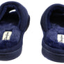Dearfoams Womens Demi Rib Knit Slide Comfortable Open Toe Slippers