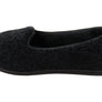 Dearfoams Womens Rebecca Chenille Closed Back Wide Width Slippers
