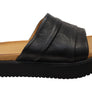 Orizonte Volume Womens European Leather Platform Slides Sandals