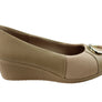 Usaflex Neva Womens Comfortable Leather Wedge Shoes Made In Brazil