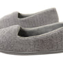 Dearfoams Womens Rebecca Chenille Closed Back Wide Width Slippers