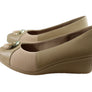 Usaflex Neva Womens Comfortable Leather Wedge Shoes Made In Brazil