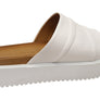 Orizonte Volume Womens European Leather Platform Slides Sandals
