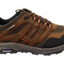 Hush Puppies Koodoo Mens Brown Comfortable Leather Lace Up Shoes