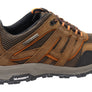 Hush Puppies Koodoo Mens Brown Comfortable Leather Lace Up Shoes