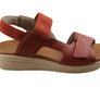 Usaflex Toka Womens Comfortable Leather Sandals Made In Brazil