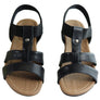 Usaflex Ventura Womens Comfy Cushioned Leather Sandals Made In Brazil