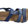 Usaflex Ventura Womens Comfy Cushioned Leather Sandals Made In Brazil