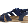 Usaflex Ventura Womens Comfy Cushioned Leather Sandals Made In Brazil