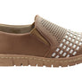 Usaflex Dolce Womens Comfortable Leather Slip On Shoes Made In Brazil