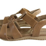 Usaflex Ventura Womens Comfy Cushioned Leather Sandals Made In Brazil