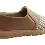 Usaflex Dolce Womens Comfortable Leather Slip On Shoes Made In Brazil