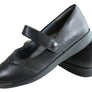 Homyped Sierra Womens Supportive Leather Wide Fit Mary Jane Shoes