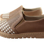 Usaflex Dolce Womens Comfortable Leather Slip On Shoes Made In Brazil