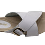 Pegada Gianna Womens Comfort Leather Slides Sandals Made In Brazil