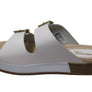 Pegada Gianna Womens Comfort Leather Slides Sandals Made In Brazil