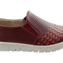 Usaflex Dolce Womens Comfortable Leather Slip On Shoes Made In Brazil