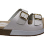 Pegada Gabbi Womens Comfortable Leather Slides Sandals Made In Brazil