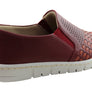 Usaflex Dolce Womens Comfortable Leather Slip On Shoes Made In Brazil
