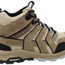 Hush Puppies Kanya Womens Light Taupe Comfort Leather Lace Up Boots