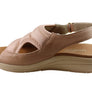 Usaflex Eloise Womens Comfortable Leather Sandals Made In Brazil