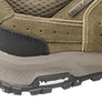 Hush Puppies Kambara Womens Olive Comfortable Leather Lace Up Shoes