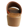 Usaflex Endigo Womens Brazilian Comfy Cushioned Leather Slides Sandals