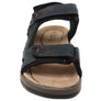 Natural Comfort Clift Mens Leather Adjustable Strap Sandals