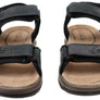 Natural Comfort Clift Mens Leather Adjustable Strap Sandals
