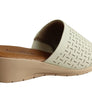 Usaflex Endigo Womens Brazilian Comfy Cushioned Leather Slides Sandals