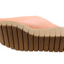 Usaflex Adene Womens Comfort Leather Slides Sandals Made In Brazil